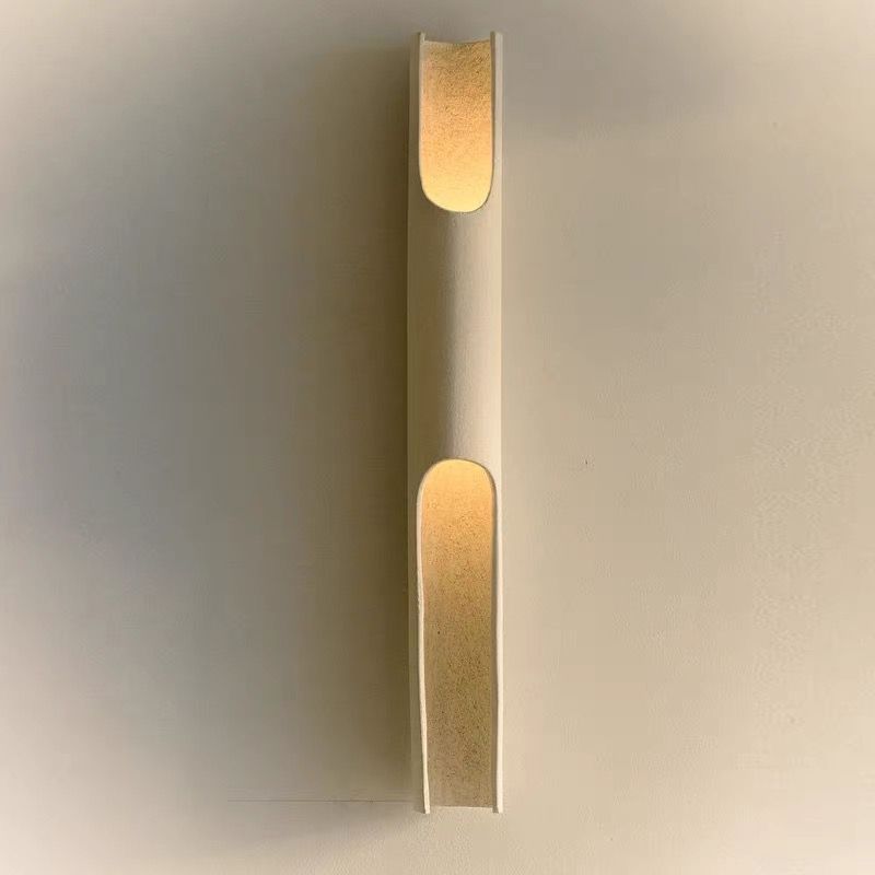 Sage White Sculpted Wave LED Wall Light (Pre-order)