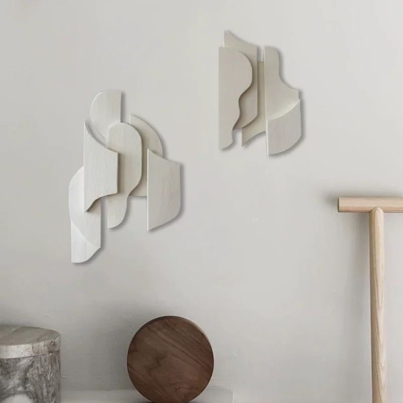 Sage White Sculptural Wall Art (Pre-order)