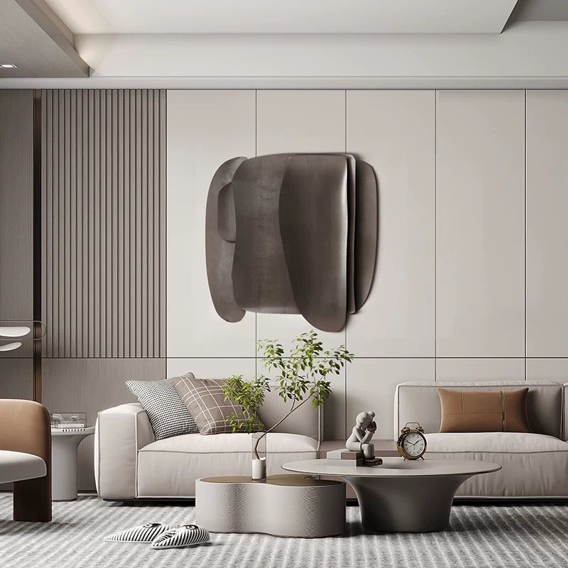 Sage White Soft Volume Wall Art (Pre-order)